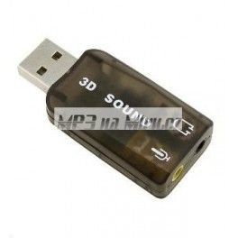 Externí USB zvuková karta 5.1 stereo