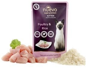 NUEVO cat kapsa   KITTEN CHICKEN - 85g