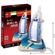 CubicFun | CubicFu Puzzle 3D Burj Al Arab 44 dílků