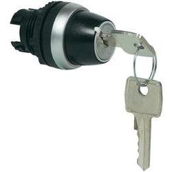 Spínač s klíčem BACO L21LF00 (BAL21LF00), 1x 90 °, 22,3 mm