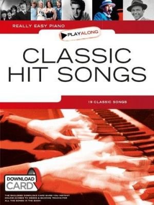 Really Easy Piano Playalong: Classic Hit Songs (noty na snadný sólo klavír) (+doprovodný download)