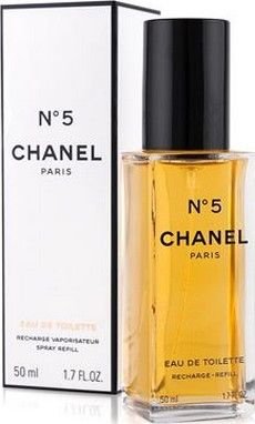 Chanel No.5 EdT 50 ml dámská toaletní voda náplň