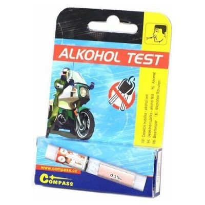 Detekční trubička Alkohol test 1 ks - bílá