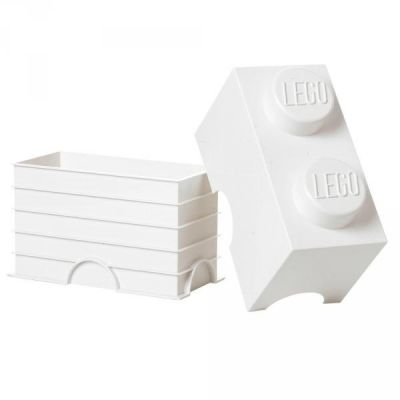 Úložné Lego, bílé