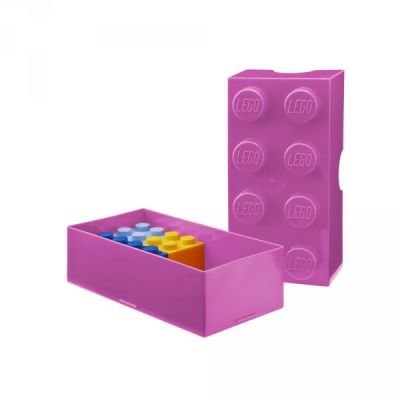 Svačinový box, růžový