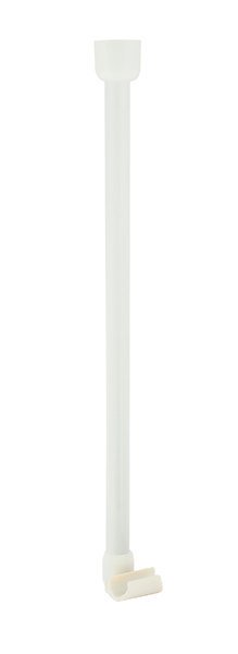 SAPHO Podpora rohové univerzální sprchové tyče, bílá   (596001)