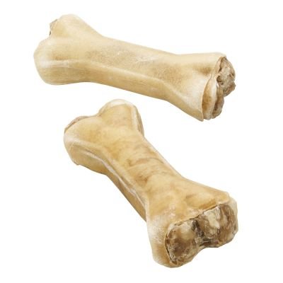 Barkoo žvýkací kosti s dršťkovou náplní - 6 kusů à ca. 12 cm