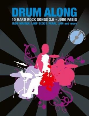 Drum Along - 10 Hard Rock Songs 2.0 (noty na bicí) (+doprovodné CD)