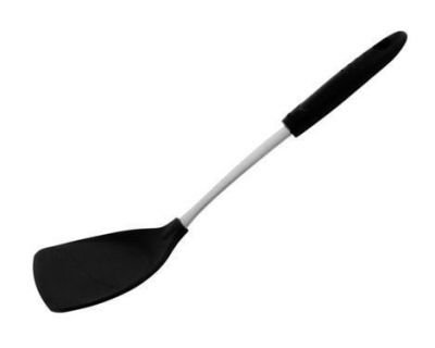 Obracečka WOK – nerez / plast – Black edition Fissler