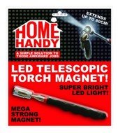 Teleskopická svítící tyč s magnetem