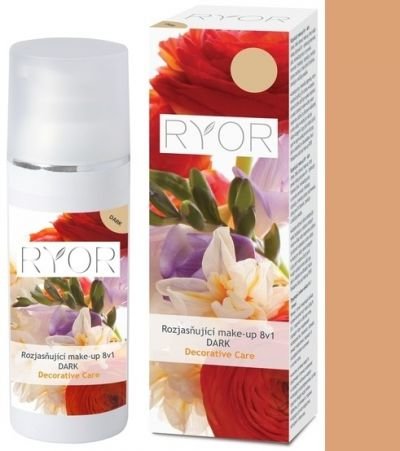 Ryor Decorative Care rozjasňující make-up 8v1 Medium 30 ml