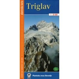 Geodetski Triglav 1:25 000 turistická mapa