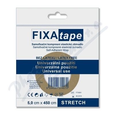 FIXAtape STRETCH 5.0cmx450cm samofixační obinadlo