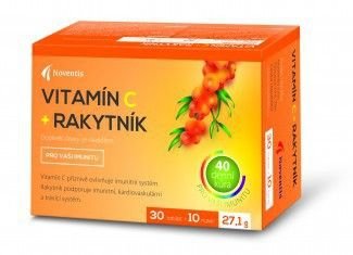 Vitamín C + Rakytník tbl.30+10