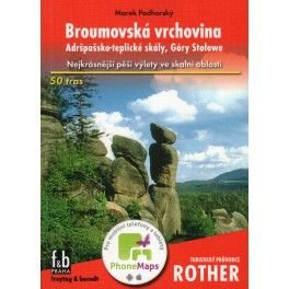 Freytag a Berndt Broumovská vrchovina, Adršpašsko-teplické skály průvodce Rother