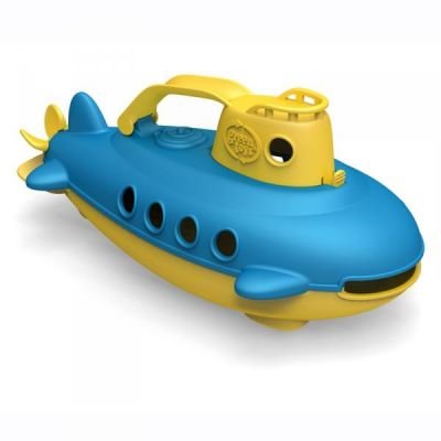 Green Toys - Ponorka žlutá rukojeť