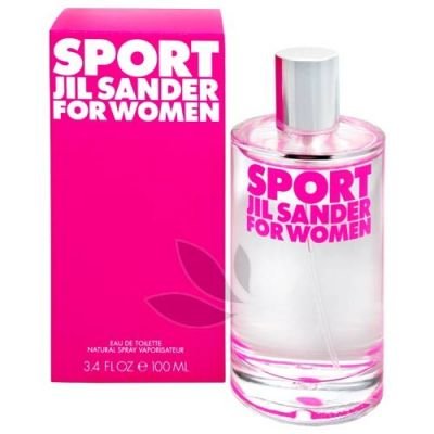 Jil Sander Sport For Women - toaletní voda s rozprašovačem - SLEVA - pomačkaná krabička 100 ml
