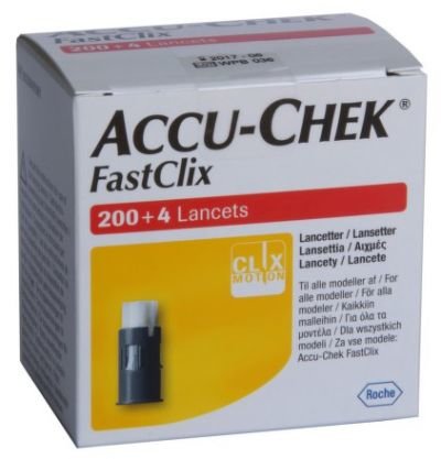 Accu-Chek Fastclix lancets 204ks