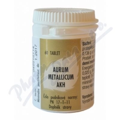 AKH Aurum Metallicum por.tbl.60