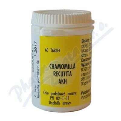 AKH Chamomilla recutita por.tbl.60