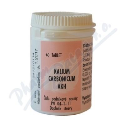 AKH Kalium carbonicum por.tbl.60