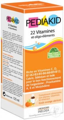 PEDIAKID 22 Vitamínů 125ml