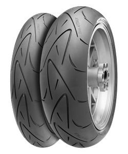 Continental ContiSportAttack ( 120/70 ZR17 TL (58W) přední kolo, M/C )