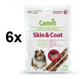 Canvit Snacks Skin a Coat 6 x 200g
