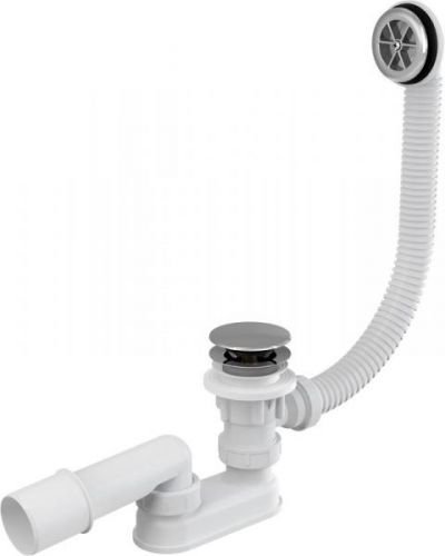 ALCAPLAST Sifon vanový click/clack plast – chrom (A505CRM)