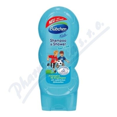 BÜBCHEN WERK | Bübchen Kids šampon a sprchový gel Sport 230ml