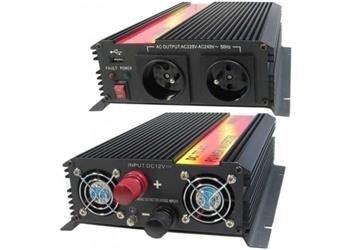 NAPĚŤOVÝ MĚNIČ CARSPA CAR1.6KU-24, 24V/230V+USB 1600W MODIFIKOVANÁ SÍNUS