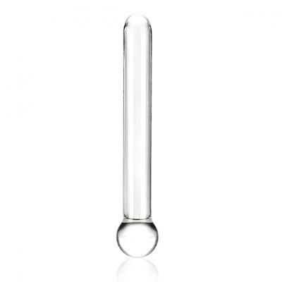 Gläs Skleněné dildo 7" Straight - Gläs