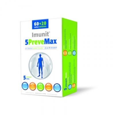 5PreveMax Imunit nukleotidy+betaglukan tbl. 60+20