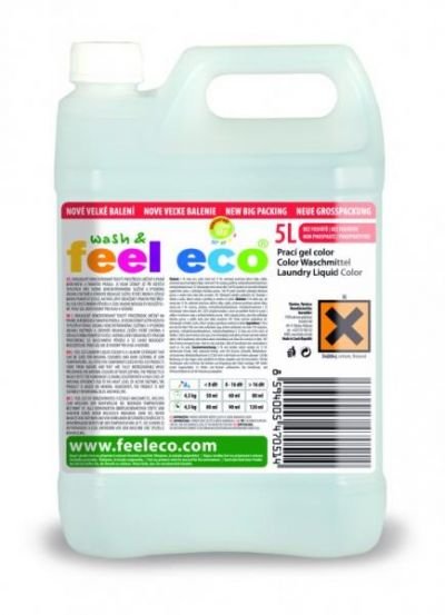 Feel eco prací gel na barevné prádlo 5 L