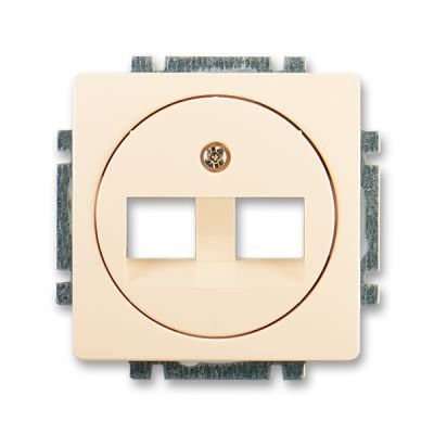 ABB 5014G-A01018 C1 Swing®, Swing®L Kryt zásuvky komunikační, krémová