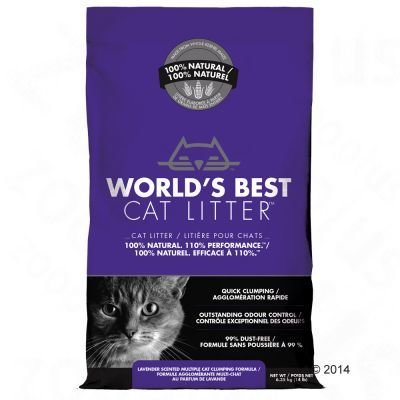Worlds Best Cat Litter Lavender Scented kočkolit - 6,35 kg