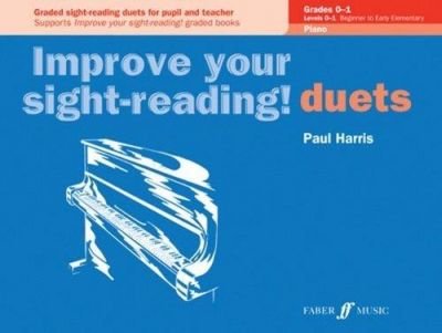 Paul Harris: Improve Your Sight Reading Piano Duet Grades 0-1 (noty na čtyřruční klavír)