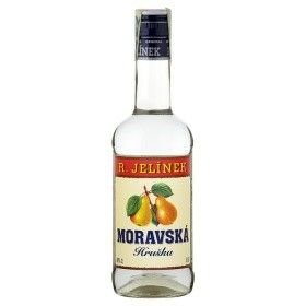 Moravská Hruška 0,5l 38% R.Jelínek (holá láhev)