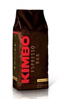 Kimbo Extra Cream, zrnková káva 1kg