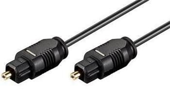 Audio kabel optický externí 1,5m, TOS(M-M)