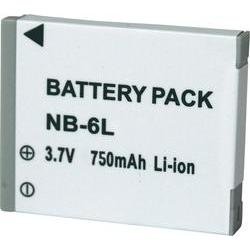 Náhradní baterie pro kamery Conrad Energy NB-6L, 3,7 V, 600 mAh