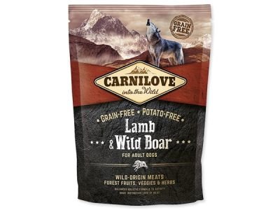 CARNILOVE ADULT  LAMB/wild boar - 12kg