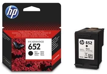 HP 652 Black Original Ink Advantage Cartridge, , F6V25AE
