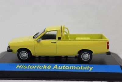 DE AGOSTINY Kovový model Dacia 1300 PickUp žlutý 1:43