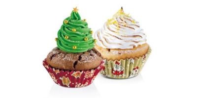 Cukrářské košíčky DELÍCIA ø 6 cm, 60 ks, vánoční