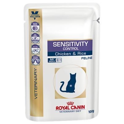Royal Canin Veterinary Health Nutrition Cat SENSITIVITY CONTROL chicken with rice kapsa - 85g