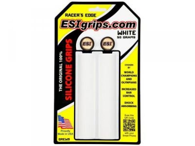 Gripy ESI Racers Edge 50g - bílá GREW9