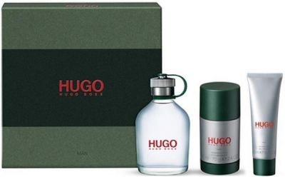 Hugo Boss Hugo Man toaletní voda pro muže 125 ml + deodorant stick 75 ml + sprchový gel 50 ml pánská kazeta