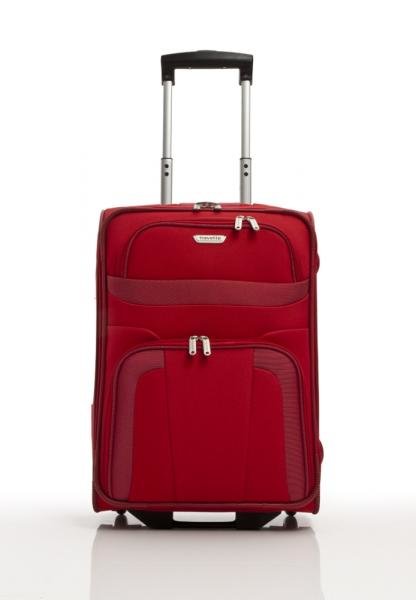 Travelite ORLANDO Palubní kufr 2 kolečka 53 cm, S (červený)