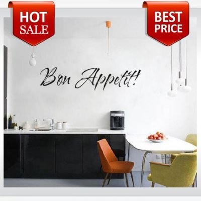 BON APPETIT wall art decals home decorations living room decor wall stickers kitchen
